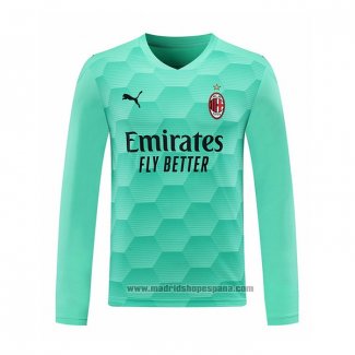 Camiseta AC Milan Portero 1ª Equipacion del Manga Larga 2020-2021