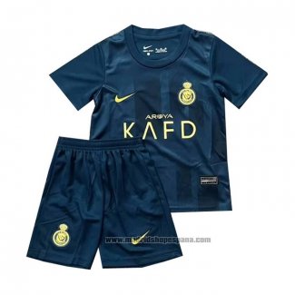 Camiseta Al Nassr 2ª Equipacion del Nino 2023-2024