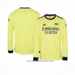 Camiseta Arsenal 2ª Equipacion del Manga Larga 2021-2022