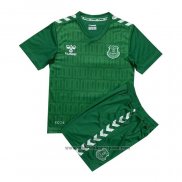 Camiseta Everton Portero 1ª Equipacion del Nino 2023-2024