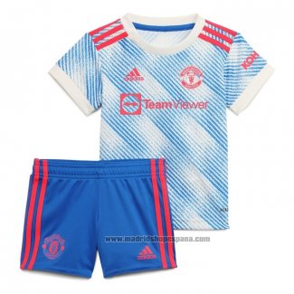 Camiseta Manchester United 2ª Equipacion del Nino 2021-2022