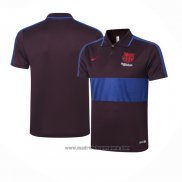 Camiseta Polo del Barcelona 2020-2021 Marron