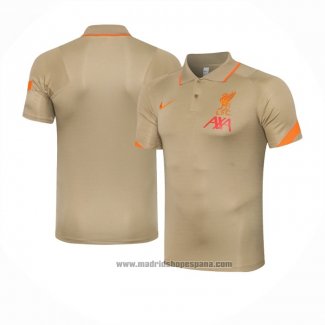 Camiseta Polo del Liverpool 2021-2022 Amarillo