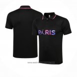 Camiseta Polo del Paris Saint-Germain 2021-2022 Negro