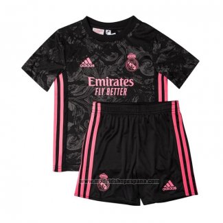 Camiseta 3ª Equipacion del Real Madrid Nino 2020-2021