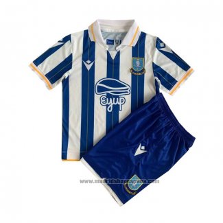 Camiseta Sheffield Wednesday 1ª Equipacion del Nino 2023-2024