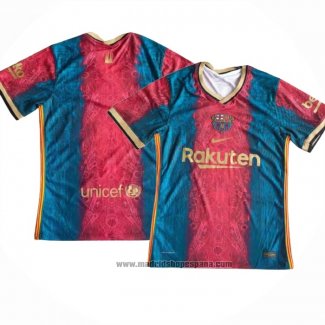 Camiseta de Entrenamiento Barcelona 2021 Rojo y Azul