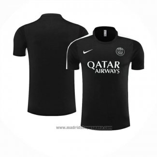 Camiseta de Entrenamiento Paris Saint-Germain 2023-2024 Negro