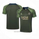 Camiseta de Entrenamiento Paris Saint-Germain Jordan 2024-2025 Verde