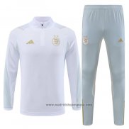 Chandal de Sudadera del Argelia Nino 2023-2024 Blanco