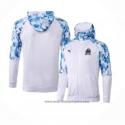 Chaqueta con Capucha del Olympique Marsella 2021-2022 Blanco