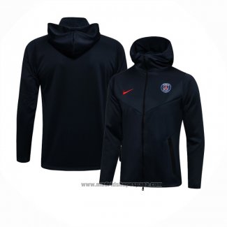 Chaqueta con Capucha del Paris Saint-Germain 2021-2022 Azul