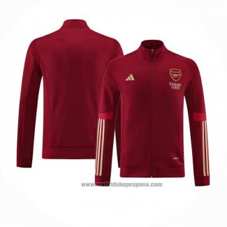 Chaqueta del Arsenal 2023-2024 Rojo Oscuro