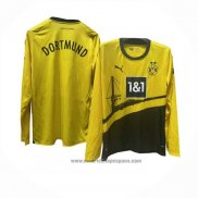 Camiseta Borussia Dortmund 1ª Equipacion del Manga Larga 2023-2024