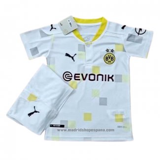 Camiseta 3ª Equipacion del Borussia Dortmund Nino 2020-2021