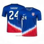 Camiseta Estados Unidos Jugador Sargent 2ª Equipacion del 2024