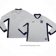 Camiseta Inglaterra 1ª Equipacion del Manga Larga 2024