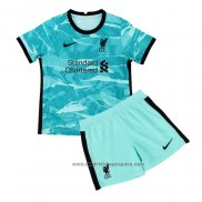 Camiseta 2ª Equipacion del Liverpool Nino 2020-2021