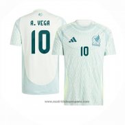 Camiseta Mexico Jugador A.Vega 2ª Equipacion del 2024
