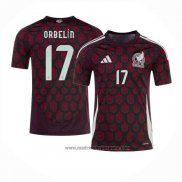 Camiseta Mexico Jugador Orbelin 1ª Equipacion del 2024