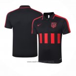 Camiseta Polo del Atletico Madrid 2020-2021 Negro