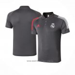 Camiseta Polo del Real Madrid 2020-2021 Gris