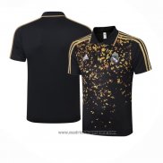 Camiseta Polo del Real Madrid 2020-2021 Negro y Oro