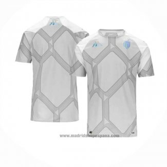 Camiseta Pre Partido del Monaco 2023 Gris