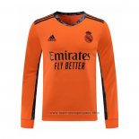 Camiseta Real Madrid Portero 2ª Equipacion del Manga Larga 2020-2021