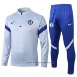 Chandal de Sudadera del Chelsea 2020-2021 Azul