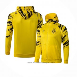 Chaqueta con Capucha del Borussia Dortmund 2021 Amarillo