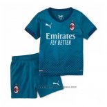 Camiseta 3ª Equipacion del AC Milan Nino 2020-2021
