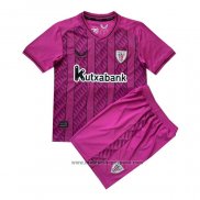 Camiseta Athletic Bilbao Portero 2ª Equipacion del Nino 2023-2024