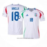 Camiseta Italia Jugador Barella 2ª Equipacion del 2024-2025