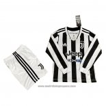 Camiseta Juventus 1ª Equipacion del Manga Larga Nino 2021-2022