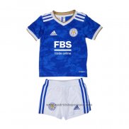 Camiseta Leicester City 1ª Equipacion del Nino 2021-2022