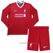 Camiseta 1ª Equipacion del Liverpool Manga Larga Nino 2020-2021