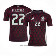 Camiseta Mexico Jugador H.Lozano 1ª Equipacion del 2024
