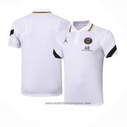 Camiseta Polo del Paris Saint-Germain Jordan 2020-2021 Blanco