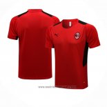 Camiseta de Entrenamiento AC Milan 2021-2022 Rojo