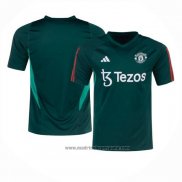 Camiseta de Entrenamiento Manchester United 2023-2024 Verde