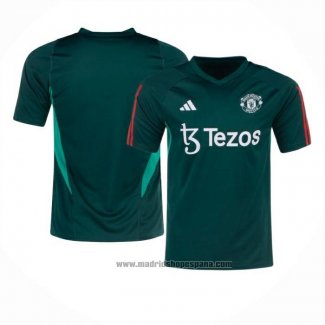 Camiseta de Entrenamiento Manchester United 2023-2024 Verde