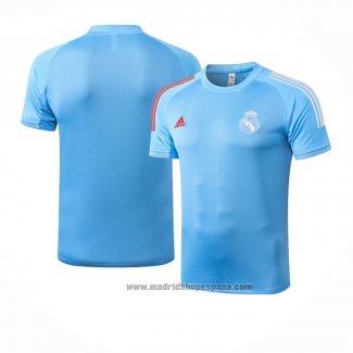 Camiseta de Entrenamiento Real Madrid 2020-2021 Azul