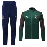 Chandal de Chaqueta del Italia 2020 Verde y Rojo