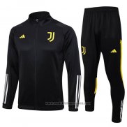 Chandal de Chaqueta del Juventus Nino 202023-2024 Negro