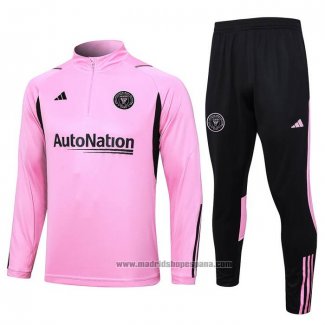 Chandal de Sudadera del Inter Miami Nino 2023-2024 Rosa