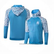 Chaqueta con Capucha del Olympique Marsella 2021 Azul