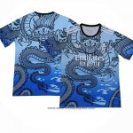 Tailandia Camiseta Real Madrid Dragon 2024-2025 Azul