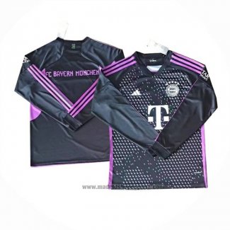 Camiseta Bayern Munich 2ª Equipacion del Manga Larga 2023-2024