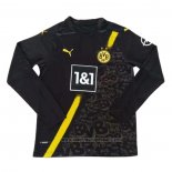 Camiseta 2ª Equipacion del Borussia Dortmund Manga Larga 2020-2021